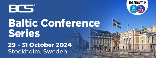 Baltic Conference Series 29-31 October, 2024 Stockholm, Sweden